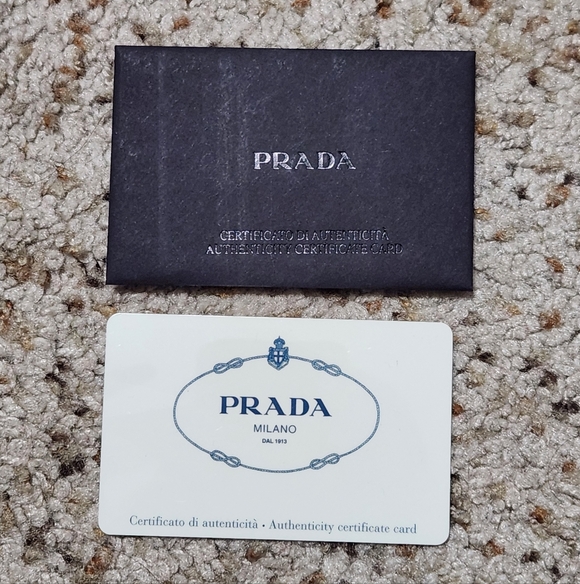 Prada Box + Authenticity Card Set - Picture 9 of 12